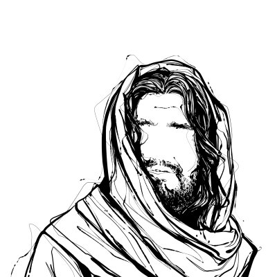 Jesus In A Seamless Robe